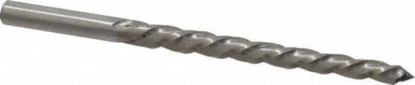 Made in USA - #2 Pin, 0.2008" Diam, 0.1605" Small End, 13/64" Diam Straight Shank, 1-15/16" Flute, Taper Pin Reamer - Americas Industrial Supply