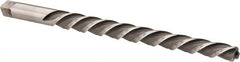 Made in USA - #7 Pin, 27/64" Diam, 0.3297" Small End, 13/32" Diam Straight Shank, 4-7/16" Flute, Taper Pin Reamer - Americas Industrial Supply