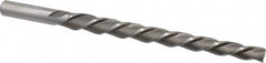 Made in USA - #8 Pin, 0.505" Diam, 0.3971" Small End, 7/16" Diam Straight Shank, 5-3/16" Flute, Taper Pin Reamer - Americas Industrial Supply