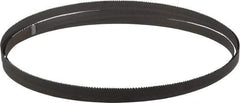 Starrett - 10 to 14 TPI, 7' 9" Long x 1/2" Wide x 0.025" Thick, Welded Band Saw Blade - Bi-Metal, Toothed Edge, Raker Tooth Set, Contour Cutting - Americas Industrial Supply