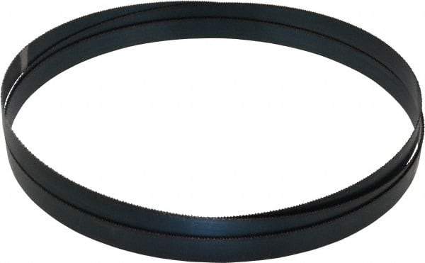 Starrett - 5 to 8 TPI, 7' 9" Long x 3/4" Wide x 0.035" Thick, Welded Band Saw Blade - Bi-Metal, Toothed Edge, Raker Tooth Set, Contour Cutting - Americas Industrial Supply