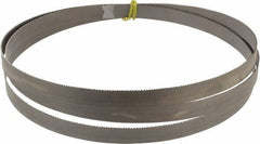 Starrett - 10 to 14 TPI, 8' 2-1/2" Long x 3/4" Wide x 0.035" Thick, Welded Band Saw Blade - Bi-Metal, Toothed Edge, Raker Tooth Set, Contour Cutting - Americas Industrial Supply