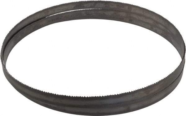 Starrett - 8 to 12 TPI, 9' Long x 3/4" Wide x 0.035" Thick, Welded Band Saw Blade - Bi-Metal, Toothed Edge, Raker Tooth Set, Contour Cutting - Americas Industrial Supply