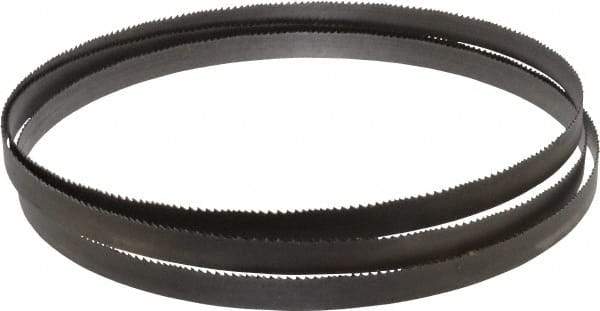 Starrett - 6 to 10 TPI, 9' 6" Long x 3/4" Wide x 0.035" Thick, Welded Band Saw Blade - Bi-Metal, Toothed Edge, Raker Tooth Set, Contour Cutting - Americas Industrial Supply