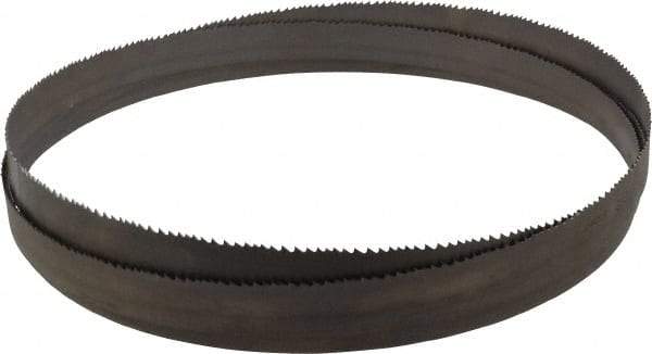 Starrett - 5 to 8 TPI, 10' 6" Long x 1" Wide x 0.035" Thick, Welded Band Saw Blade - Bi-Metal, Toothed Edge, Raker Tooth Set, Contour Cutting - Americas Industrial Supply