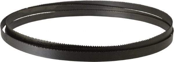 Starrett - 10 to 14 TPI, 7' 6" Long x 1/2" Wide x 0.035" Thick, Welded Band Saw Blade - Bi-Metal, Toothed Edge, Raker Tooth Set, Contour Cutting - Americas Industrial Supply
