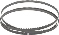 Starrett - 4 TPI, 7' 8" Long x 1/2" Wide x 0.025" Thick, Welded Band Saw Blade - Bi-Metal, Toothed Edge, Raker Tooth Set, Contour Cutting - Americas Industrial Supply