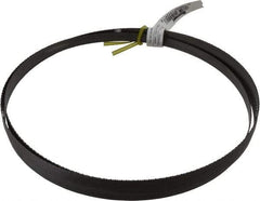 Starrett - 14 TPI, 7' 8" Long x 1/2" Wide x 0.035" Thick, Welded Band Saw Blade - Bi-Metal, Toothed Edge, Raker Tooth Set, Contour Cutting - Americas Industrial Supply