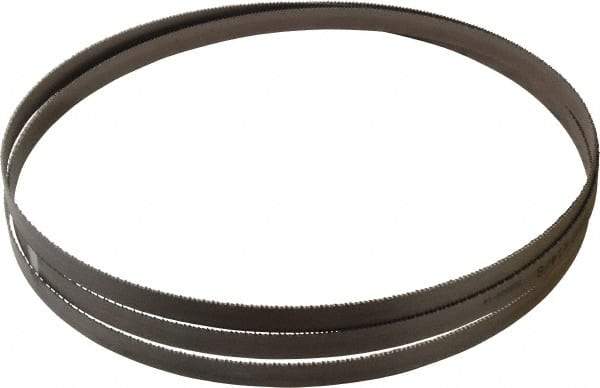 Starrett - 14 TPI, 7' 9-1/2" Long x 1/2" Wide x 0.035" Thick, Welded Band Saw Blade - Bi-Metal, Toothed Edge, Raker Tooth Set, Contour Cutting - Americas Industrial Supply