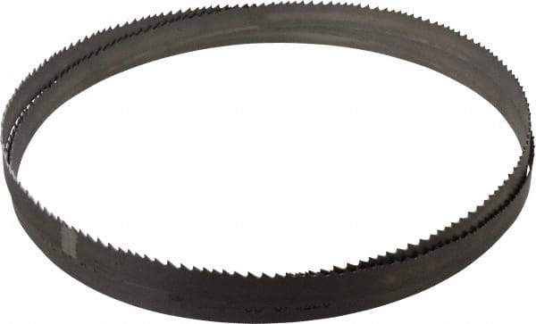 Starrett - 4 to 6 TPI, 8' 9" Long x 3/4" Wide x 0.035" Thick, Welded Band Saw Blade - Bi-Metal, Toothed Edge, Raker Tooth Set, Contour Cutting - Americas Industrial Supply