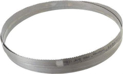 Starrett - 6 to 10 TPI, 8' 10" Long x 3/4" Wide x 0.035" Thick, Welded Band Saw Blade - Bi-Metal, Toothed Edge, Raker Tooth Set, Contour Cutting - Americas Industrial Supply