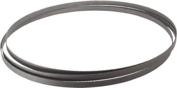 Starrett - 10 TPI, 10' 2" Long x 1/2" Wide x 0.035" Thick, Welded Band Saw Blade - Bi-Metal, Toothed Edge, Raker Tooth Set, Contour Cutting - Americas Industrial Supply