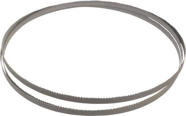 Starrett - 6 to 10 TPI, 10' 2" Long x 1/2" Wide x 0.035" Thick, Welded Band Saw Blade - Bi-Metal, Toothed Edge, Raker Tooth Set, Contour Cutting - Americas Industrial Supply