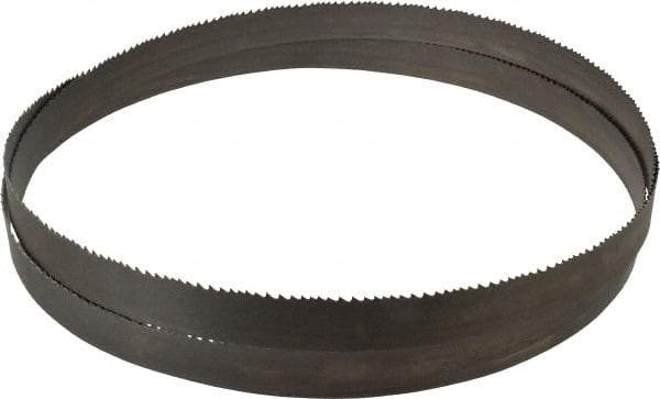 Starrett - 5 to 8 TPI, 10' 5" Long x 1" Wide x 0.035" Thick, Welded Band Saw Blade - Bi-Metal, Toothed Edge, Raker Tooth Set, Contour Cutting - Americas Industrial Supply