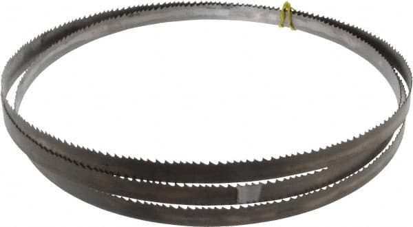 Starrett - 4 to 6 TPI, 10' 6" Long x 3/4" Wide x 0.035" Thick, Welded Band Saw Blade - Bi-Metal, Toothed Edge, Raker Tooth Set, Contour Cutting - Americas Industrial Supply