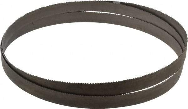 Starrett - 6 to 10 TPI, 10' 11" Long x 1" Wide x 0.035" Thick, Welded Band Saw Blade - Bi-Metal, Toothed Edge, Raker Tooth Set, Contour Cutting - Americas Industrial Supply