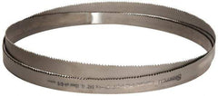 Starrett - 4 to 6 TPI, 15' 4" Long x 1-1/4" Wide x 0.042" Thick, Welded Band Saw Blade - Bi-Metal, Toothed Edge, Raker Tooth Set, Contour Cutting - Americas Industrial Supply