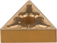 Tungaloy - TNMG333 TM Grade T9125 Carbide Turning Insert - TiCN/Al2O3 Finish, 60° Triangle, 3/8" Inscr Circle, 3/16" Thick, 3/64" Corner Radius - Americas Industrial Supply