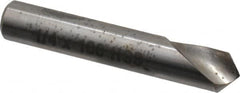 Keo - 1/4" Head Diam, 1/4" Shank Diam, 1 Flute 100° High Speed Steel Countersink - Bright Finish, 1-1/2" OAL, Single End, Straight Shank, Right Hand Cut - Americas Industrial Supply