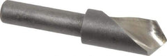 Keo - 3/8" Head Diam, 1/4" Shank Diam, 1 Flute 100° High Speed Steel Countersink - Bright Finish, 1-3/4" OAL, Single End, Straight Shank, Right Hand Cut - Americas Industrial Supply