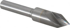 M.A. Ford - 3/8" Head Diam, 1/4" Shank Diam, 1 Flute 60° Solid Carbide Countersink - Americas Industrial Supply