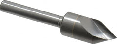 M.A. Ford - 1/2" Head Diam, 1/4" Shank Diam, 1 Flute 60° Solid Carbide Countersink - Americas Industrial Supply