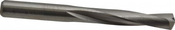 M.A. Ford - 9/32" 135° Spiral Flute Solid Carbide Screw Machine Drill Bit - Bright Finish, Right Hand Cut, 1-1/2" Flute Length, 2-11/16" OAL, Split Point, Straight Shank - Americas Industrial Supply