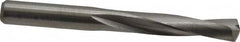 M.A. Ford - 9/32" 135° Spiral Flute Solid Carbide Screw Machine Drill Bit - Bright Finish, Right Hand Cut, 1-1/2" Flute Length, 2-11/16" OAL, Split Point, Straight Shank - Americas Industrial Supply