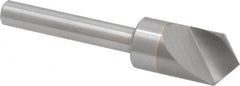 M.A. Ford - 1/2" Head Diam, 1/4" Shank Diam, 1 Flute 100° Solid Carbide Countersink - Americas Industrial Supply