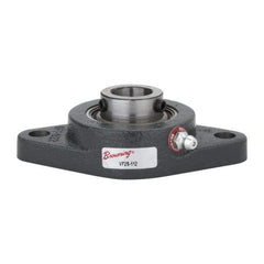 Browning - 3/4" ID, 4-13/32" OAL x 2-1/2" OAH 2-Bolt Flange - 1,444 Lb Static Cap, 2,611 Lb Dyn Cap, 3-17/32" Btw Mnt Hole Ctrs, Cast Iron - Americas Industrial Supply