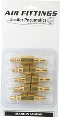 Value Collection - 10 Piece 1/4" Body 1/4 NPT 215 psi Steel ARO Pneumatic Coupling Plug Set - Americas Industrial Supply