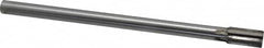 Made in USA - 17/32" Diam, 7/16" Max Diam Straight Shank, 1" Flute Length, Machine Expansion Reamer - Straight Flute, 8" OAL, Right Hand Cut, 6 Flutes, Carbide-Tipped, Bright Finish - Americas Industrial Supply