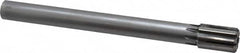 Made in USA - 1-1/16" Diam, 7/8" Max Diam Straight Shank, 1-5/8" Flute Length, Machine Expansion Reamer - Straight Flute, 10-1/2" OAL, Right Hand Cut, 8 Flutes, Carbide-Tipped, Bright Finish - Americas Industrial Supply