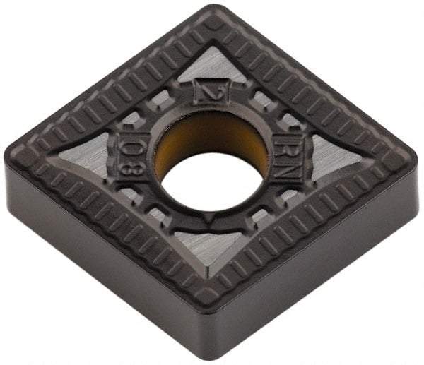 Kennametal - CNMG432 RN Grade KCP05 Carbide Turning Insert - TiCN/Al2O3 Finish, 80° Diamond, 1/2" Inscr Circle, 3/16" Thick, 1/32" Corner Radius - Americas Industrial Supply