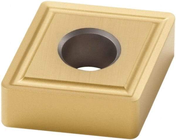 Seco - CNMP431 M1 Grade TS2000 Carbide Turning Insert - TiAlN/TiN Finish, 80° Diamond, 1/2" Inscr Circle, 3/16" Thick, 1/64" Corner Radius - Americas Industrial Supply