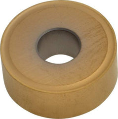 Seco - RNMG86 MR4 Grade TS2500 Carbide Turning Insert - TiAlN/TiN Finish, Round, 1" Inscr Circle, 3/8" Thick - Americas Industrial Supply