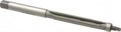 Made in USA - 3/8" Reamer Diam, 0.3700" Diam Straight Shank, 1-3/4" Flute Length, Hand Expansion Reamer - Straight Flute, 5" OAL, Right Hand Cut, 6 Flutes, High Speed Steel - Americas Industrial Supply