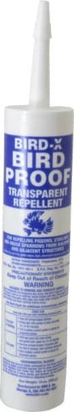 Bird-X - 10 oz Gel Bird Repellent - Targets Birds - Americas Industrial Supply