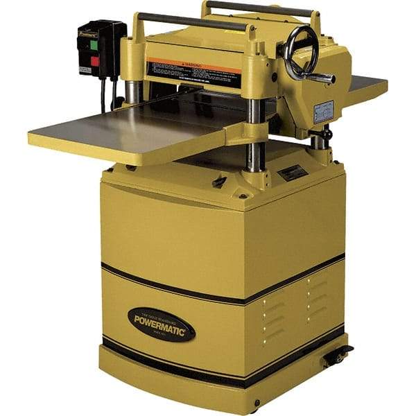 Jet - Planer Machines Cutting Width (Inch): 15 Depth of Cut (Inch): 1/4 - Americas Industrial Supply