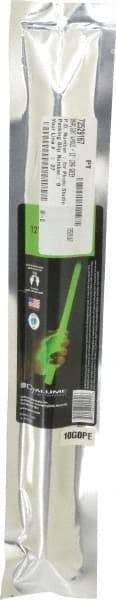 Cyalume - 1 Piece Green Chemical Lightstick - 12 Inch Long, 12 Hours Illumination Time, Nonflammable, Nontoxic and Waterproof, Snap and Shake Activation Method - Americas Industrial Supply