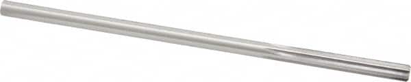 Made in USA - 1/4" Cobalt 6 Flute Chucking Reamer - Straight Flute, 0.2405" Straight Shank, 1-1/2" Flute Length, 6" OAL - Americas Industrial Supply