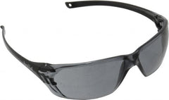 bolle SAFETY - Smoke Lenses, Framed Safety Glasses - Anti-Fog, Scratch Resistant, Smoke Polycarbonate Frame, Wrap Around - Americas Industrial Supply
