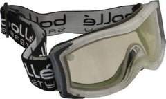 bolle SAFETY - Size Universal, Clear Anti-Fog & Scratch Resistant Lens, Safety Goggles - Indirect Vent, Clear Frame - Americas Industrial Supply