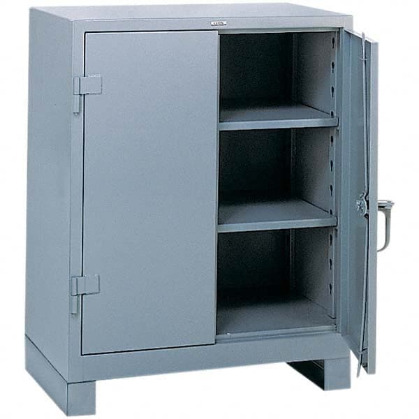 Lyon - 3 Shelf Locking Storage Cabinet - Americas Industrial Supply