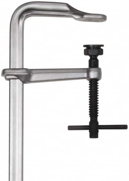 Gibraltar - 4-3/4" Throat Depth, 7-7/8" Max Capacity, Standard Sliding Arm Clamp - 2,200 Lb Clamping Pressure - Americas Industrial Supply