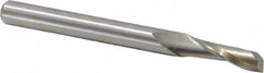 Onsrud - 1/4" Cutting Diam x 3/4" Length of Cut, 1 Flute, Upcut Spiral Router Bit - Uncoated, Right Hand Cut, High Speed Steel, 2-3/4" OAL x 1/4" Shank Diam, Single Edge, 19 to 32° Helix Angle - Americas Industrial Supply