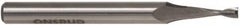 Onsrud - 3/4" Cutting Diam x 1-1/4" Length of Cut, 2 Flute, Upcut Spiral Router Bit - Uncoated, Right Hand Cut, High Speed Steel, 3-1/4" OAL x 1/2" Shank Diam, Double Edge, 19 to 32° Helix Angle - Americas Industrial Supply