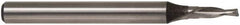 Onsrud - 1/4" Cutting Diam x 3/4" Length of Cut, 2 Flute, Downcut Spiral Router Bit - Uncoated, Right Hand Cut, High Speed Steel, 3-1/4" OAL x 1/2" Shank Diam, Double Edge, 19 to 32° Helix Angle - Americas Industrial Supply