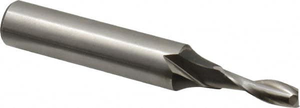 Onsrud - 1/4" Cutting Diam x 3/4" Length of Cut, 2 Flute, Upcut Spiral Router Bit - Uncoated, Right Hand Cut, High Speed Steel, 3-1/4" OAL x 1/2" Shank Diam, Double Edge, 19 to 32° Helix Angle - Americas Industrial Supply