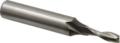 Onsrud - 1/4" Cutting Diam x 3/4" Length of Cut, 2 Flute, Upcut Spiral Router Bit - Uncoated, Right Hand Cut, High Speed Steel, 3-1/4" OAL x 1/2" Shank Diam, Double Edge, 19 to 32° Helix Angle - Americas Industrial Supply